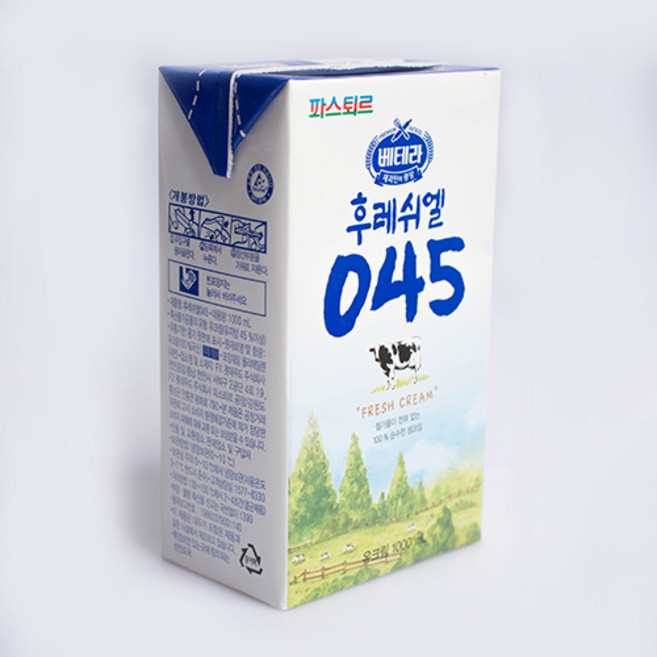 파스퇴르 후레쉬엘045 생크림 1000ml, 1개, 1L