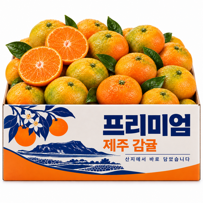 [하루50박스만] 제주도 고당도 귤 15브릭스 이상 서귀포 제주 감귤, 1박스, 5kg(중과)