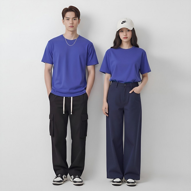 GAMALIEL 圓領素T 100%純棉 男女適用