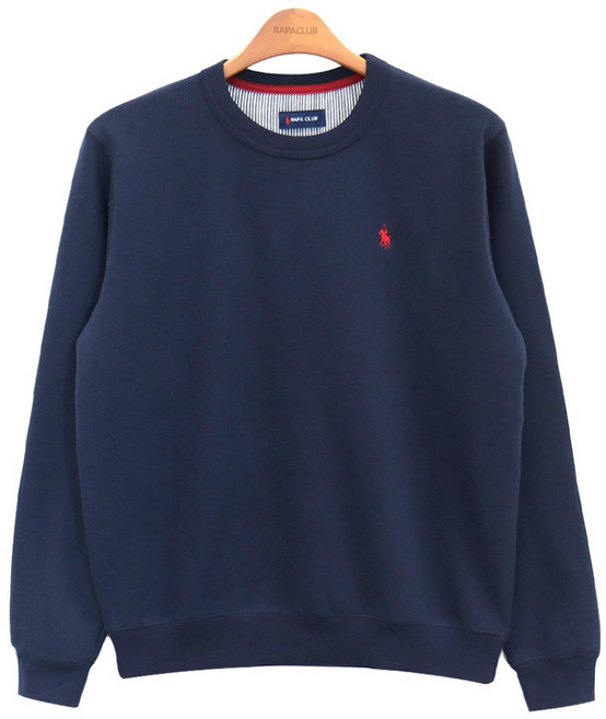 라파클럽 남녀공용 기모 맨투맨 긴팔 티셔츠