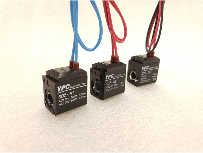 SD2-A2 YPC 코일 SD2-A1 연우뉴매틱 SF4101 SF5101 SF6101용 SD2-D4 솔레노이드코일 coil, 1개