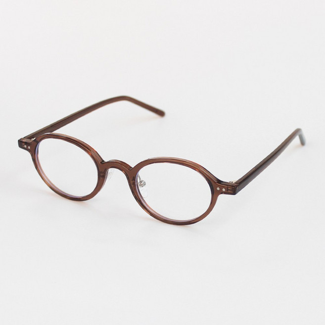 타원형 뿔테 안경 블루라이트차단 긱시크 오벌 안경테