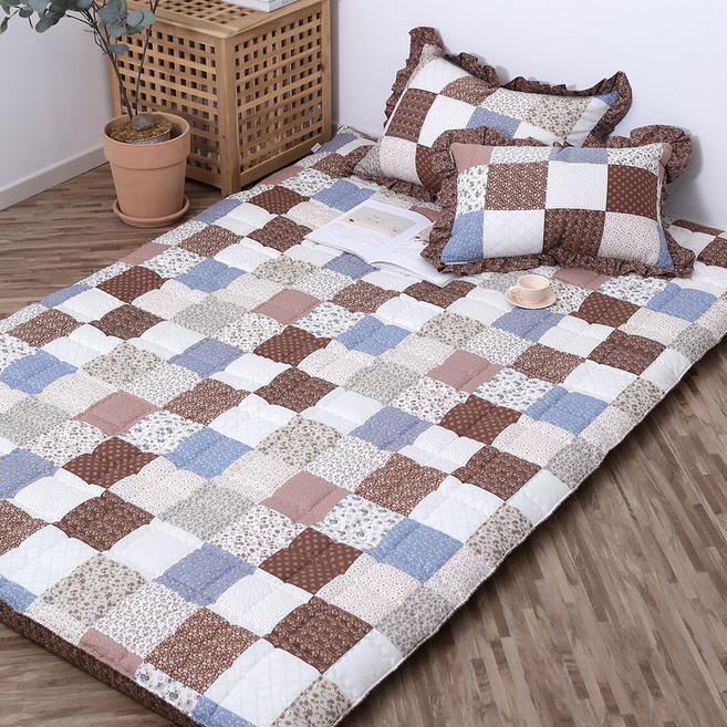 세라패치 30수 광목면100% 요커버 싱글/더블/퀸, 03브라운