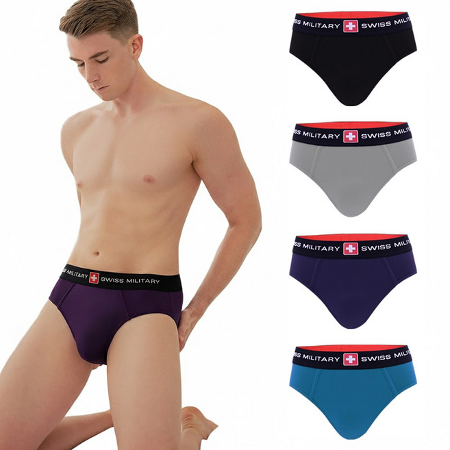 스위스밀리터리 남자삼각팬티 5장 7장세트 7 COLOR