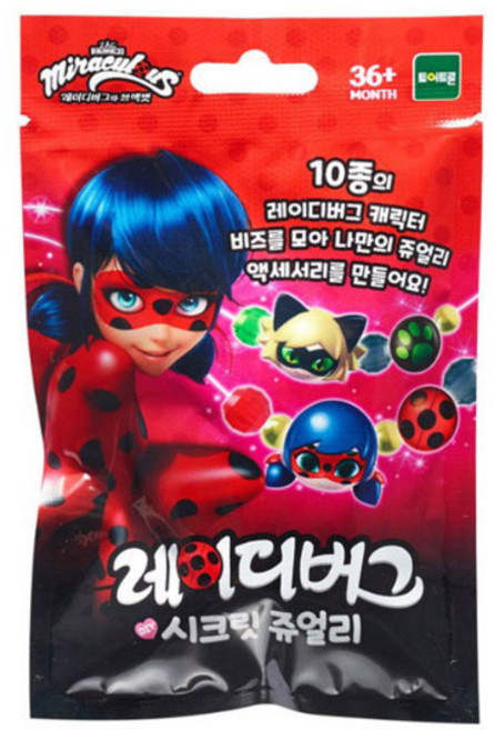 레이디버그 시크릿 쥬얼리 B타입 캐릭터랜덤 단체선물, 1개