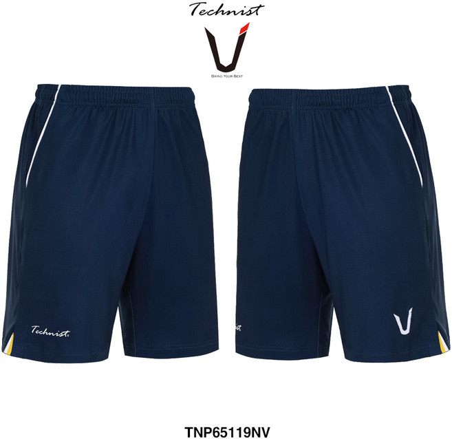 테크니스트 배드민턴 폴리 반바지 하의 바지 여성 4부 남성 5부 팬츠 네이비 TNP65119NV