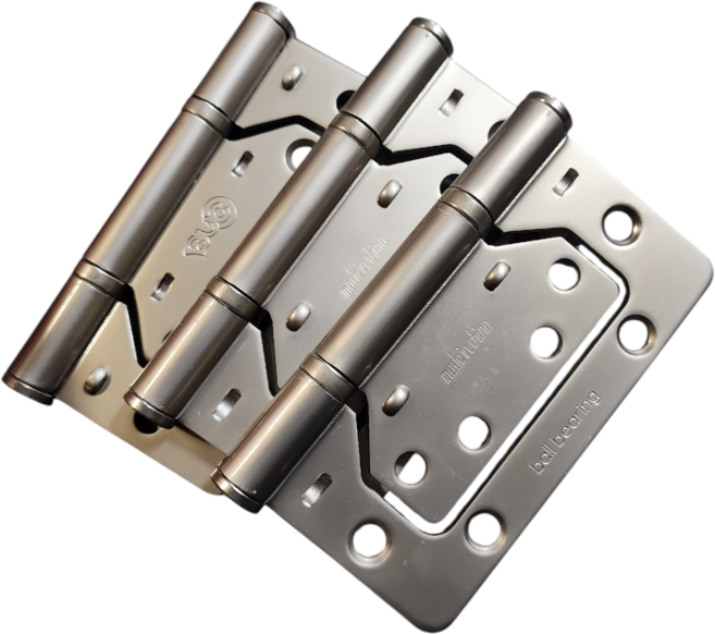 이지경첩 볼베어링 스테인레스 1각(3개) 전체길이 가로5cm 세로10cm, 3개