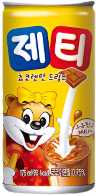 제티 초코렛맛 캔음료, 175ml, 10개