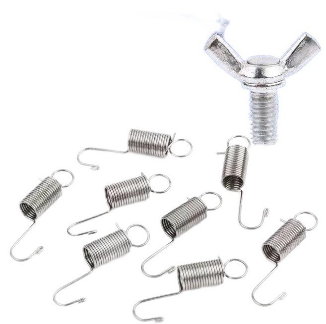 배너 고리 스프링 사각철제배너 광고 부자재 재료 교체, 1개