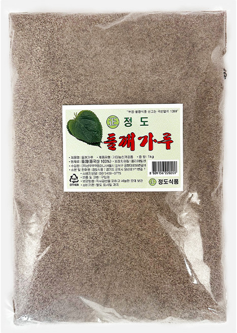 정도식품 들깨가루 1kg, 1개