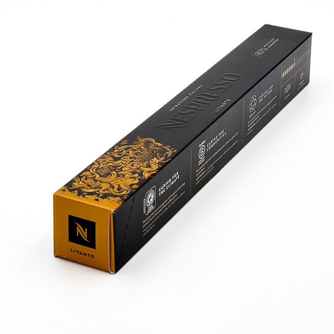 네스프레소 캡슐 이스피라치오네 이탈리아나 리반토 10캡슐, 5.3g, 10개입, 1개