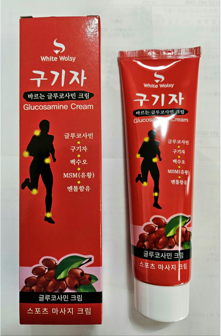 구기자 글루코사민 크림, 3개, 150g