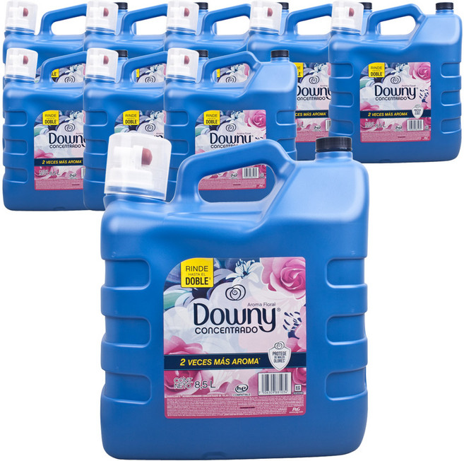 다우니 초고농축 아로마 플로럴 섬유유연제 본품, 8.5L, 9개