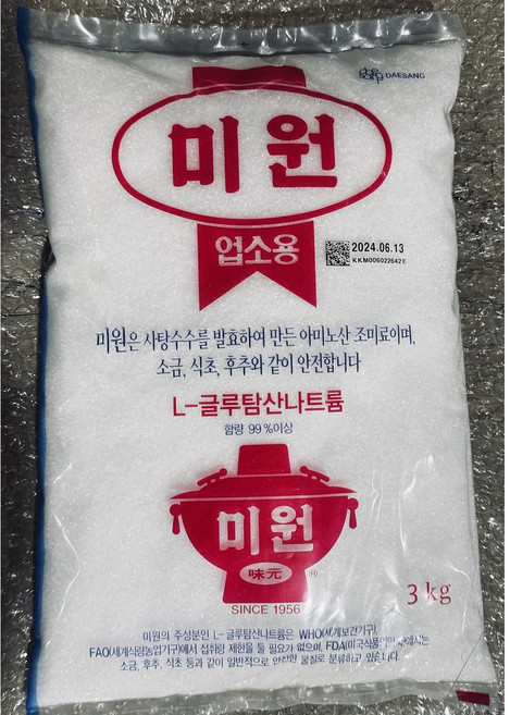 청정원 미원 노말, 3kg, 1개