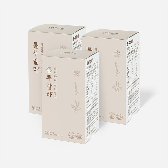 룰루랄라 차전자피 미세과립 식이섬유 3박스 /