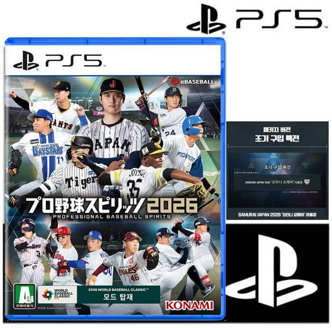 2위 - PS5 프로야구 스피리츠 2026 패키지 초회특전 한글판 새상품, 프로야구스피리츠 2026