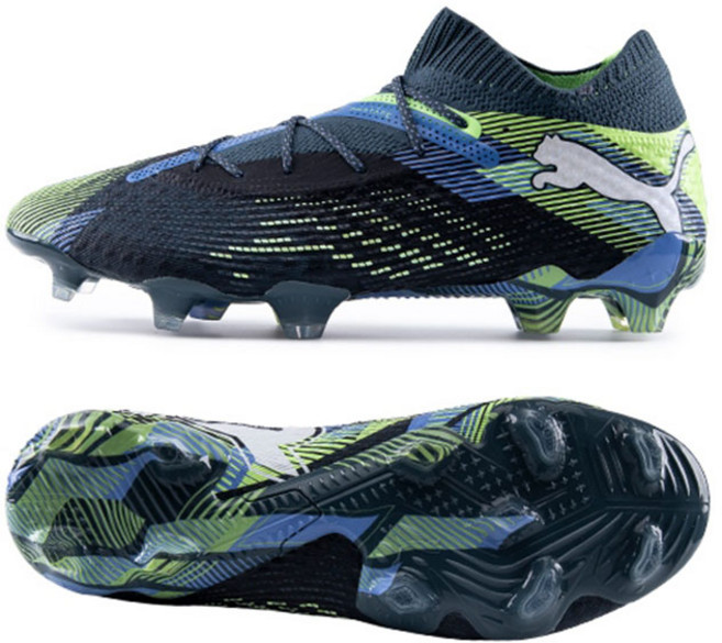 푸마 남성 축구화 퓨쳐7 얼티메이트 FG/AG 네이비 블루 미드