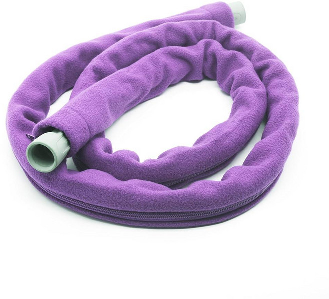 TUSIWIT 1.8m(6피트) CPAP 호스 커버 부드러운 튜브 슬리브 랩 편안하고 안전한 빗물 방지 (퍼플 279781, 6 Feet
