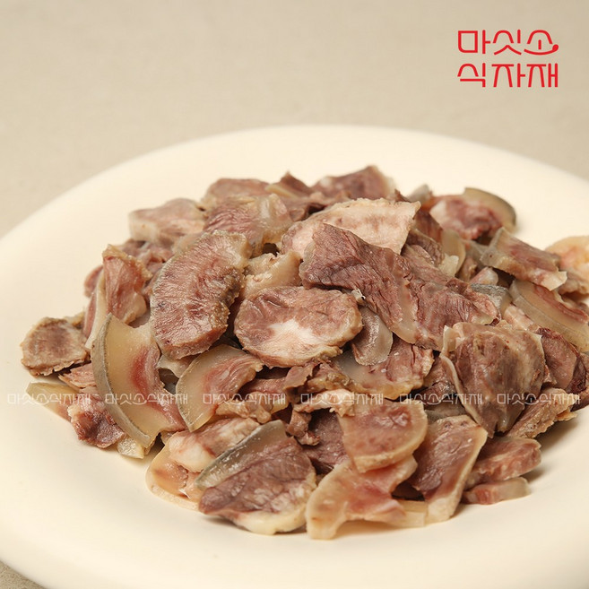 마싯소 한우 삶은 소머리슬라이스 소머리고기, 1개, 500g