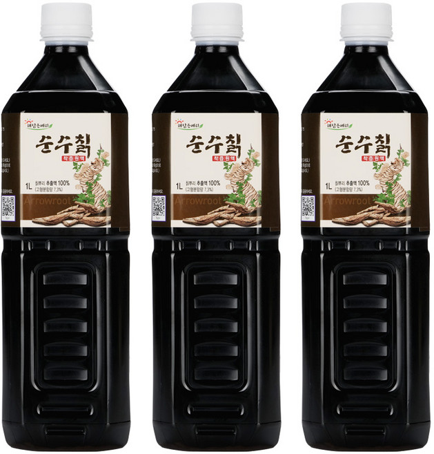 해담은베리 순수칡원액, 1L, 3개