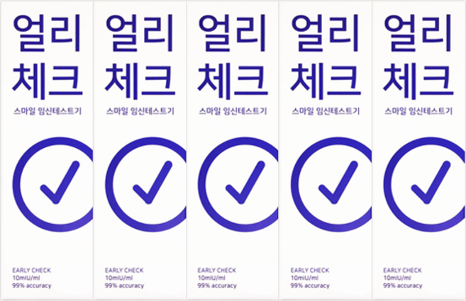 스마일랩 얼리체크 임신테스트기, 1개입, 5개