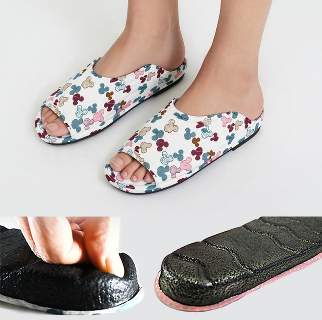 EASY FOOT 족저근막염 도움될만한 2cm쿠션슬리퍼 이지풋슬리퍼