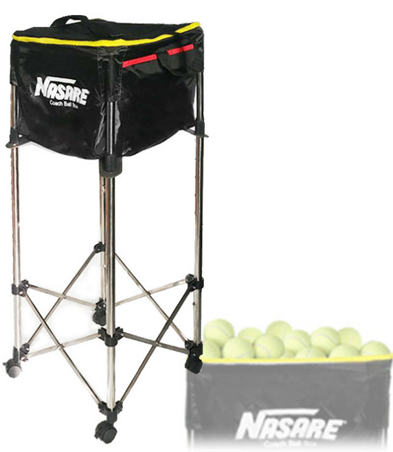 나사레 코치 볼 박스(이동식) 테니스공 탁구공 보관함