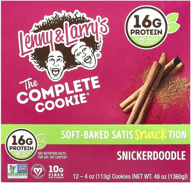 지금 곧 품절됩니다 Lenny & Larry's The Complete Cookie® 스니커두들 12개입 개당 113g(4oz) 서둘러주시면 감사하겠습니다, LennyLarrysTheCompleteCookieCh - 쿠팡