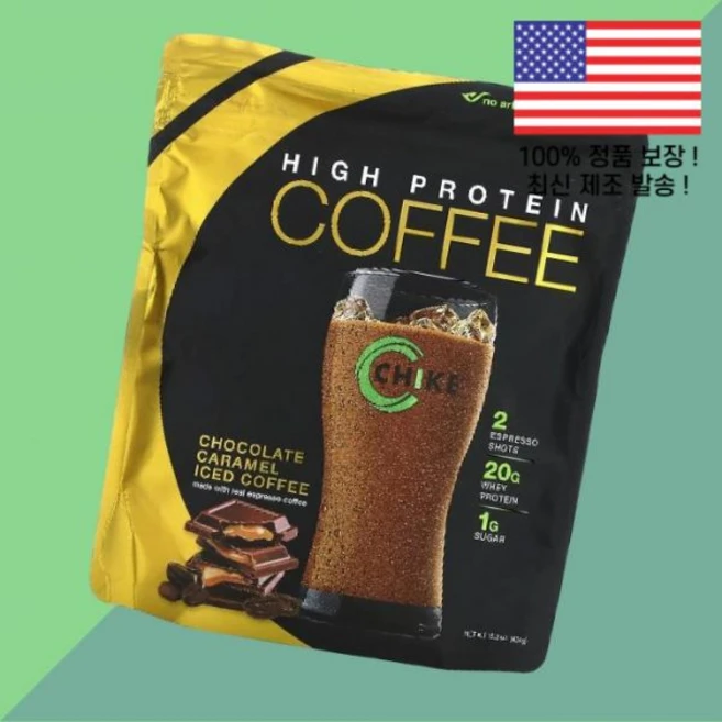 치크 뉴트리션 고단백 아이스 커피 초코 카라멜 15.3온스 434g Chike Nutrition High Protein Iced Coffee Chocolate Caramel 1, 치크 뉴트리션 고단백 아이스 커피 초코 카라멜 15.3, 1 - 쿠팡