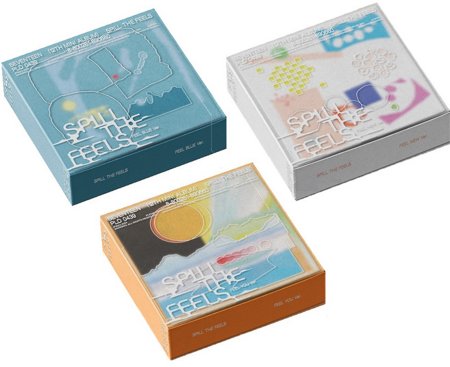세븐틴 SEVENTEEN - 미니 12집 SPILL THE FEELS 일반반 [3종세트]