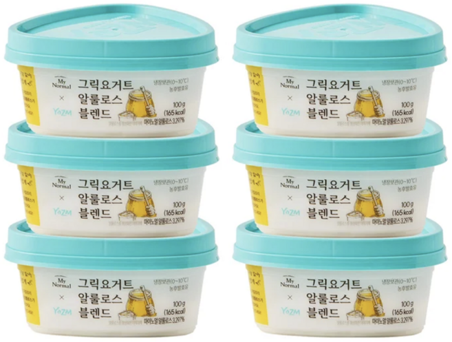 요즘 그릭 요거트 알룰로스 100g 1등급 덴마크산 우유