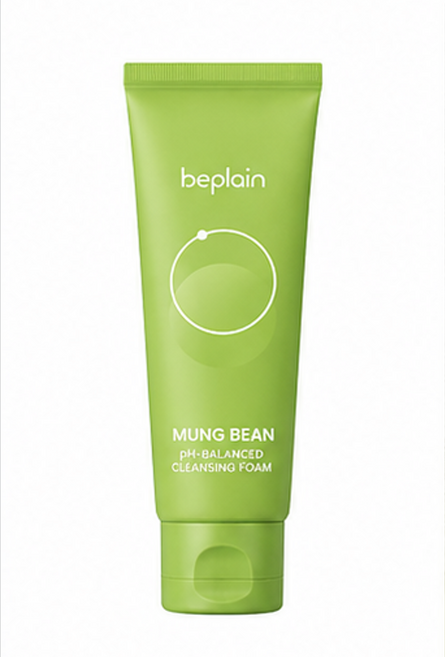 비플레인 녹두 약산성 클렌징폼, 4개, 80ml