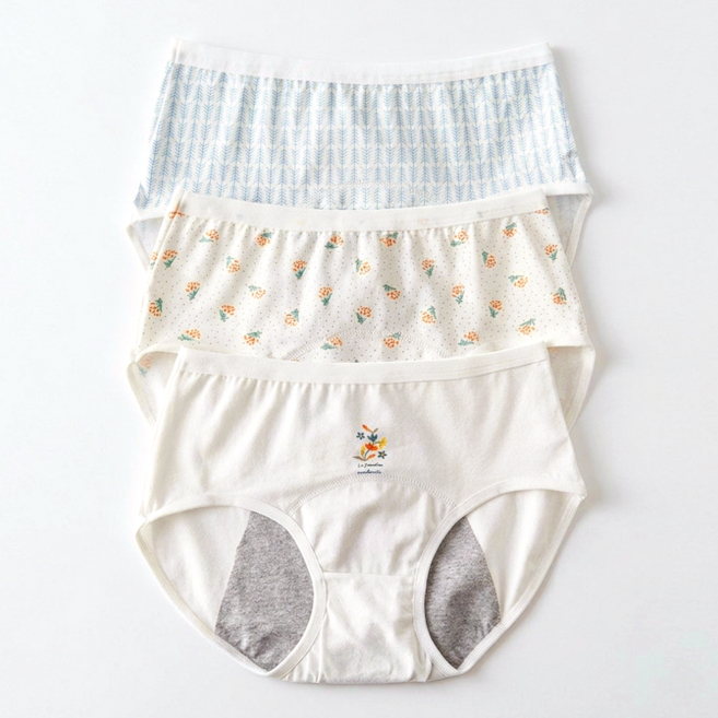 바디스윗 주니어 데일리 코튼 위생 팬티 3종 세트