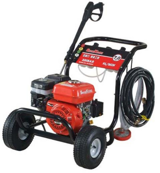 SHIN KOMI 型鋼力 7HP引擎高壓清洗機 SK-2800SCF 220BAR 9L/MIN, 1個