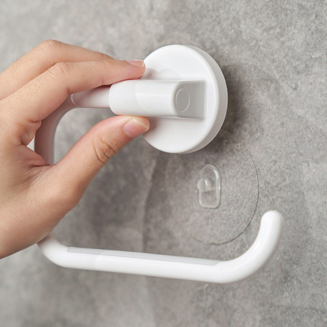 무타공 타올걸이 접착식 욕실 주방 행주, 1개