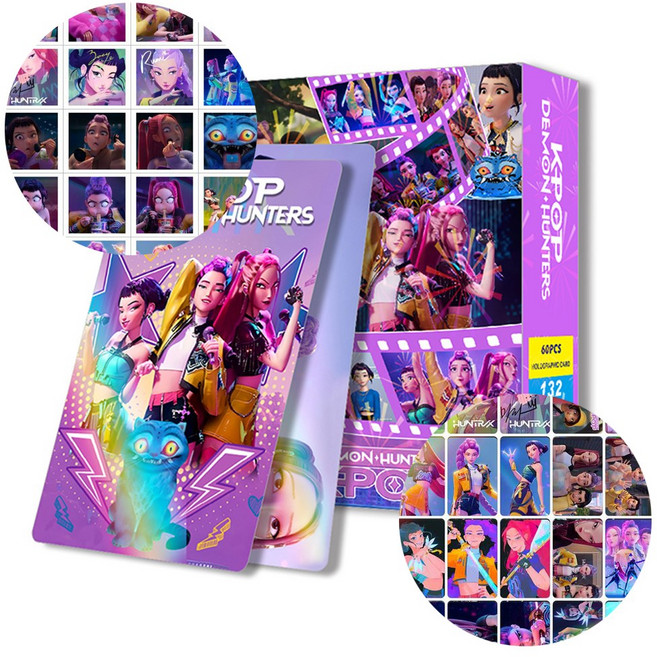 케데헌 카드팩 캐릭터 카드, 1개, J세트