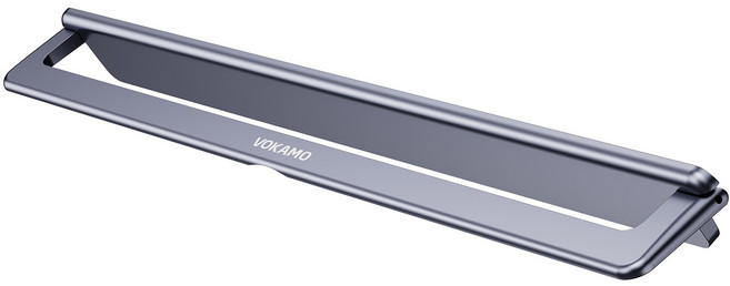 VOKAMO 鋁合金筆記型電腦支架 輕薄設計 8度傾角, Slim極致輕薄隱形筆電支架, 1個