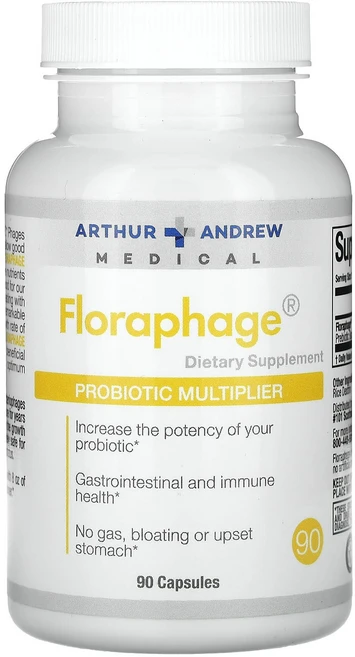아서 앤드류 메디컬 플로라파지 90 캡슐, 6병, 90정 - 쿠팡