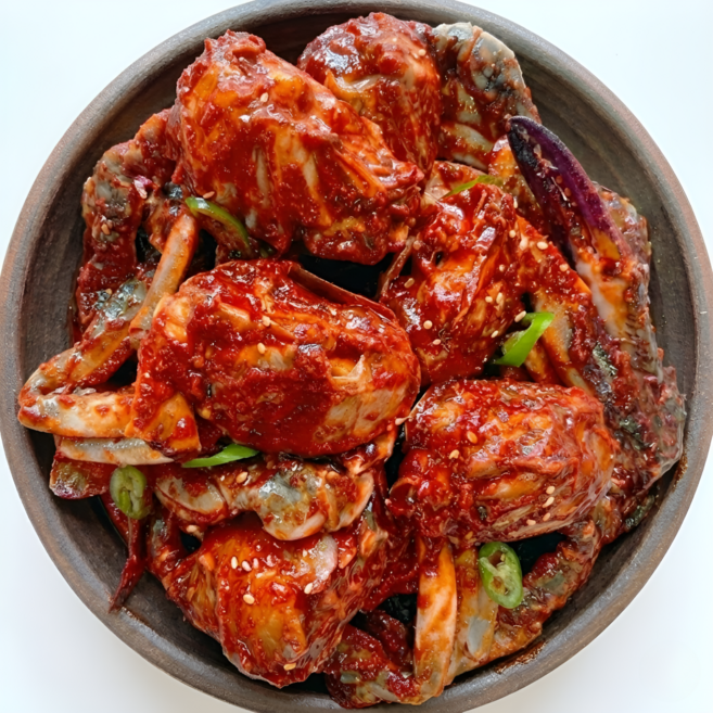 (당일발송)국내산 양념게장 연평도 특품 꽃게장, 1개, 1kg