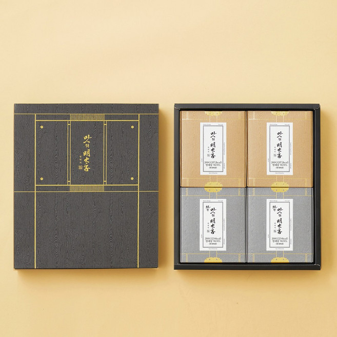 [맛의명태자] 시그니처 명란 세트 3호 (명란젓 200gx2 순한 명란젓 200gx2), 단품, 200g