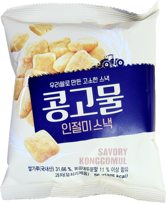 동아제과 콩고물 인절미 스낵, 1개, 56g