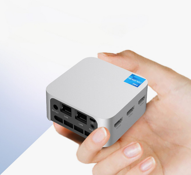 미니 컴퓨터 N100 MINI PC 소형 호스트 사무용 게임용, 1TB, T8PLUS/N100/DDR5 WIN11, 16GB 1TB