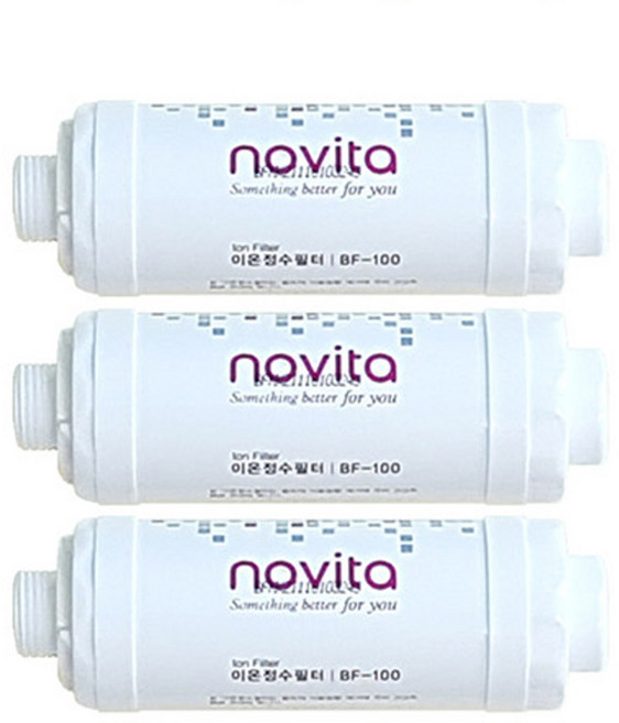 노비타 비데 이온정수 필터, BF-100, 3개