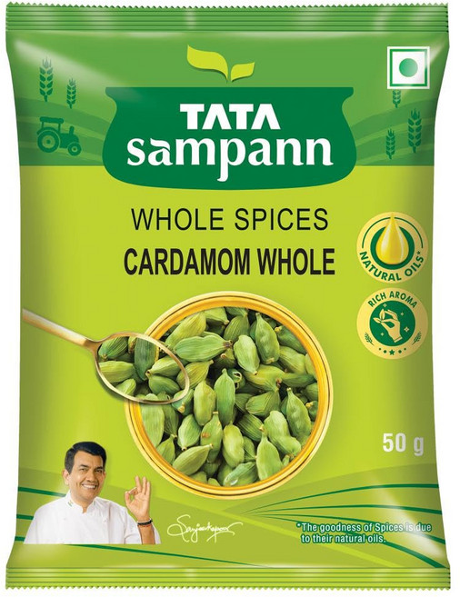 Tata Sampann Tata Sampann Cardamom Whole 50 gm