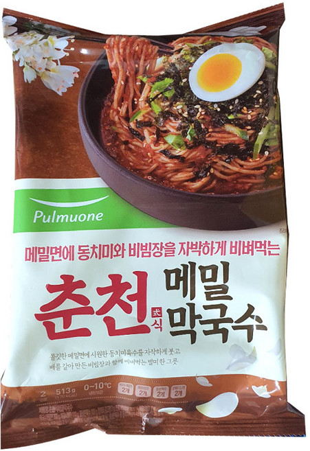 풀무원 춘천막국수 2인, 1개, 513g