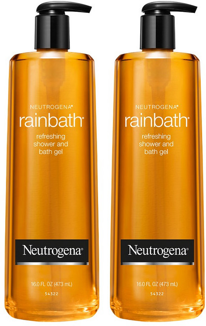 뉴트로지나 레인바스 바디워시 시나몬 엠버 향, 2개, 473ml