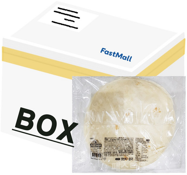 세미원푸드 미션 밀또띠아 8인치, 16개, 372g