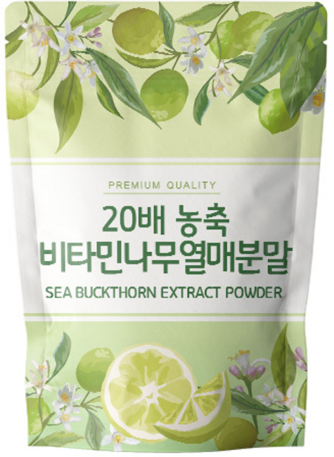 닥터릴리 20배농축 비타민나무열매가루 추출물분말, 1개, 500g