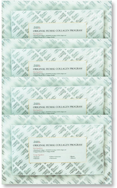 콜라겐 마스크팩 더마픽스 최신상 오리지널 휴멀 콜라겐팩, 8개입, 4개