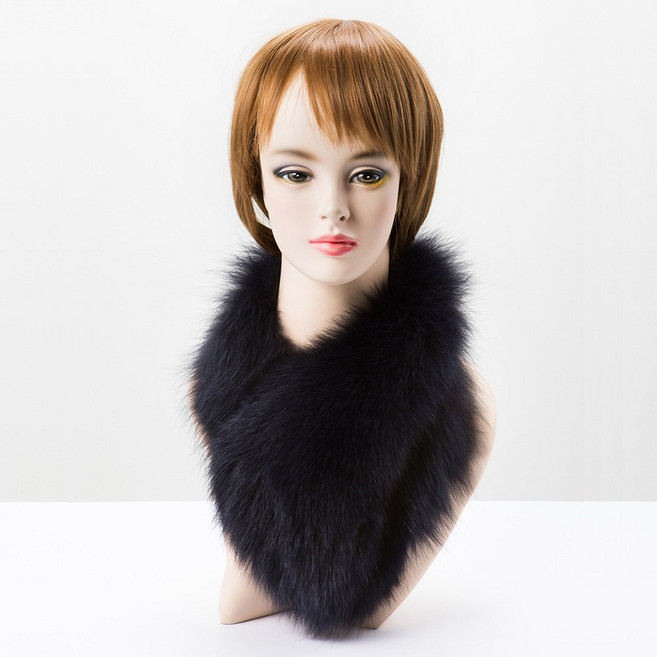 우리모피 셜리 SAGA 폭스 스카프 넥워머 머플러 목도리